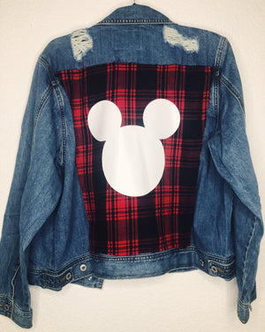 Grunge Mickey Denim