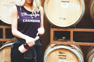 Champagne & Chambord Tank