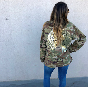 Up-cycled Vintage Army Jacket