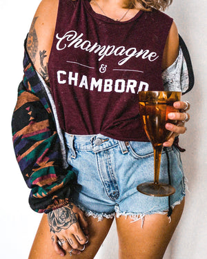 Champagne & Chambord Tank